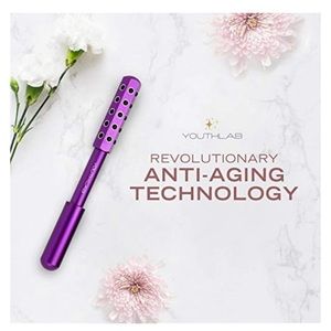 YOUTHLAB Radiance Roller - Germanium Stone Uplifting Face Massager  (Rose Gold)